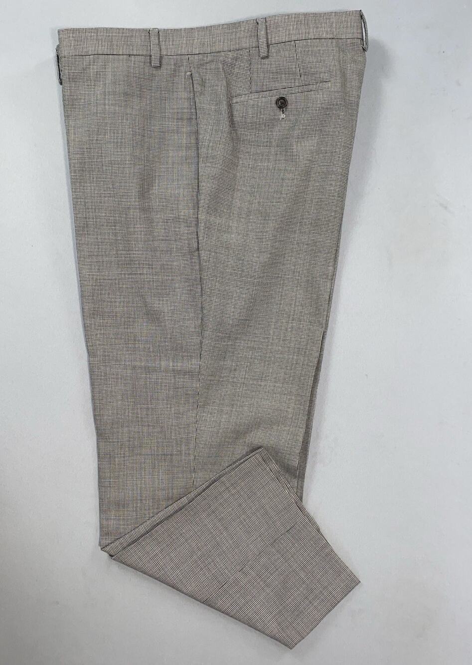 Ralph Lauren Total Comfort Flat Front Wool Dress Pants, Slacks. Men's 42X27, EUC